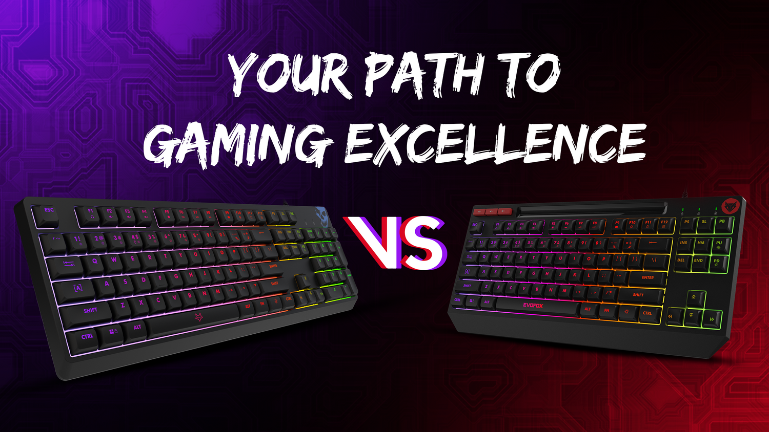 Dominate the Virtual Battlefield with EvoFox Deathray Membrane Gaming Keyboard