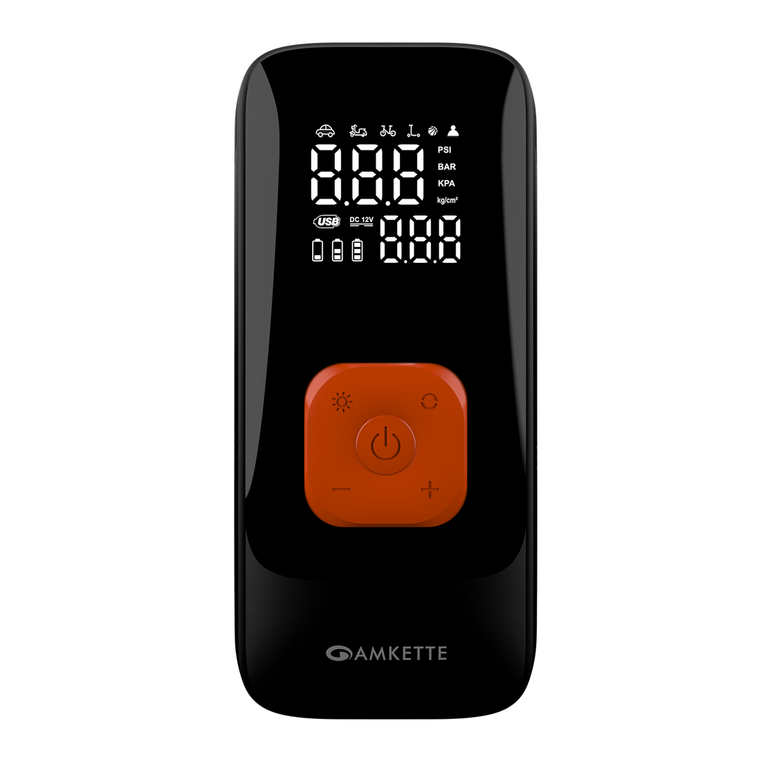 Amkette AirPulse X300 2-in-1 Portable Tyre Inflator