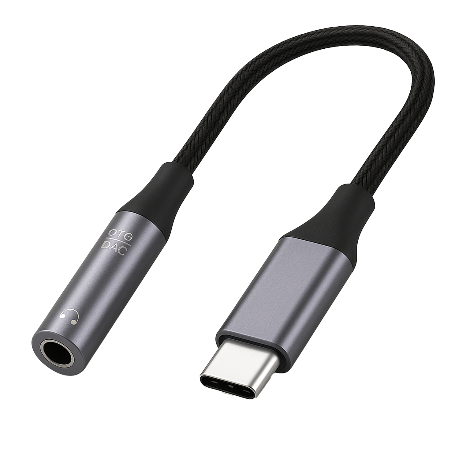 Type C to 3.5 mm Audio Jack Connector