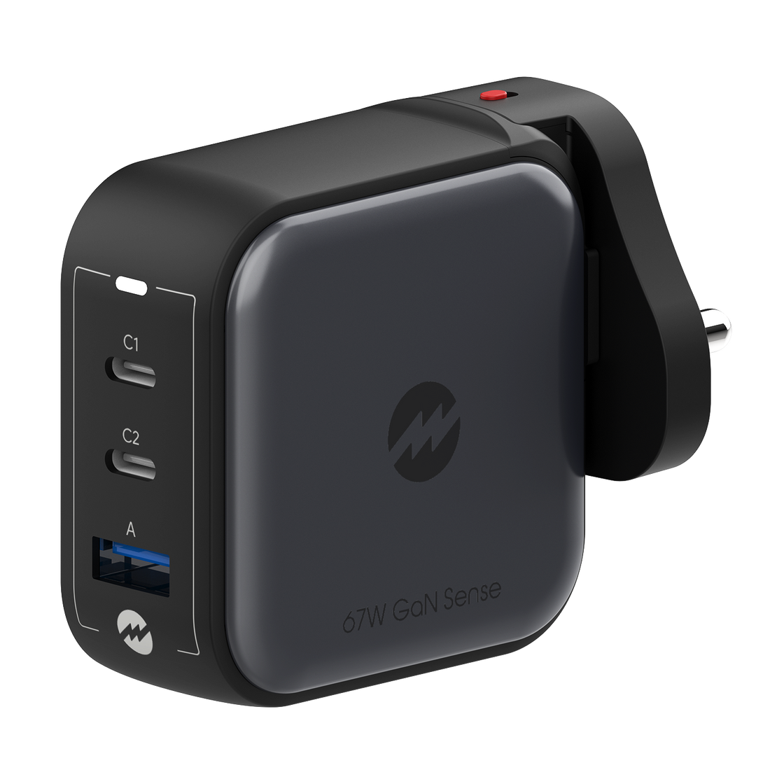 Mozen Boost Pro 67W 2C1A GaN Sense USB Charger