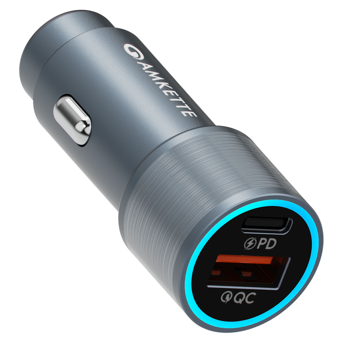 Power Pro 75W USB C + USB A Car Charger