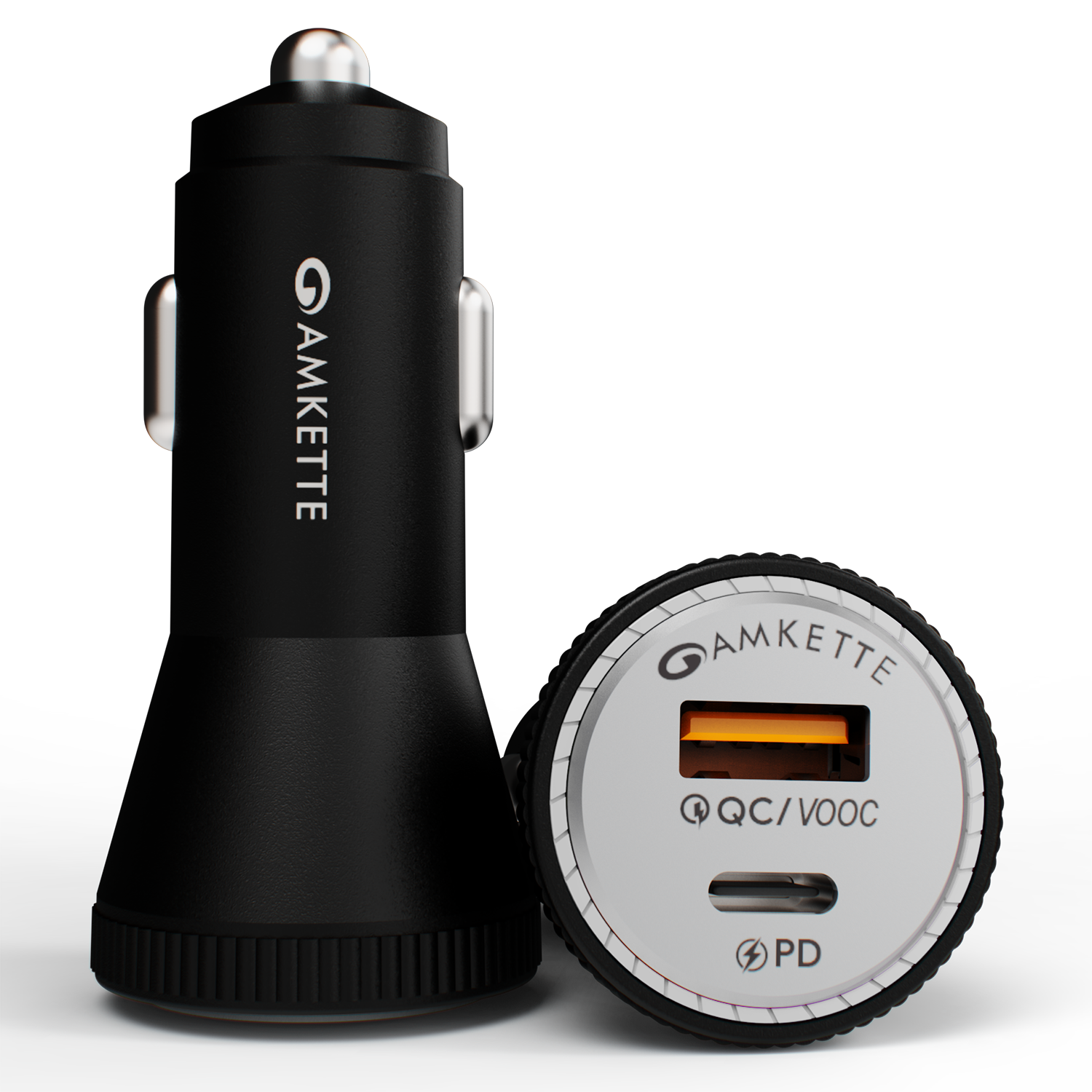 81W Dual Port Fast Charger with PD & QC Support