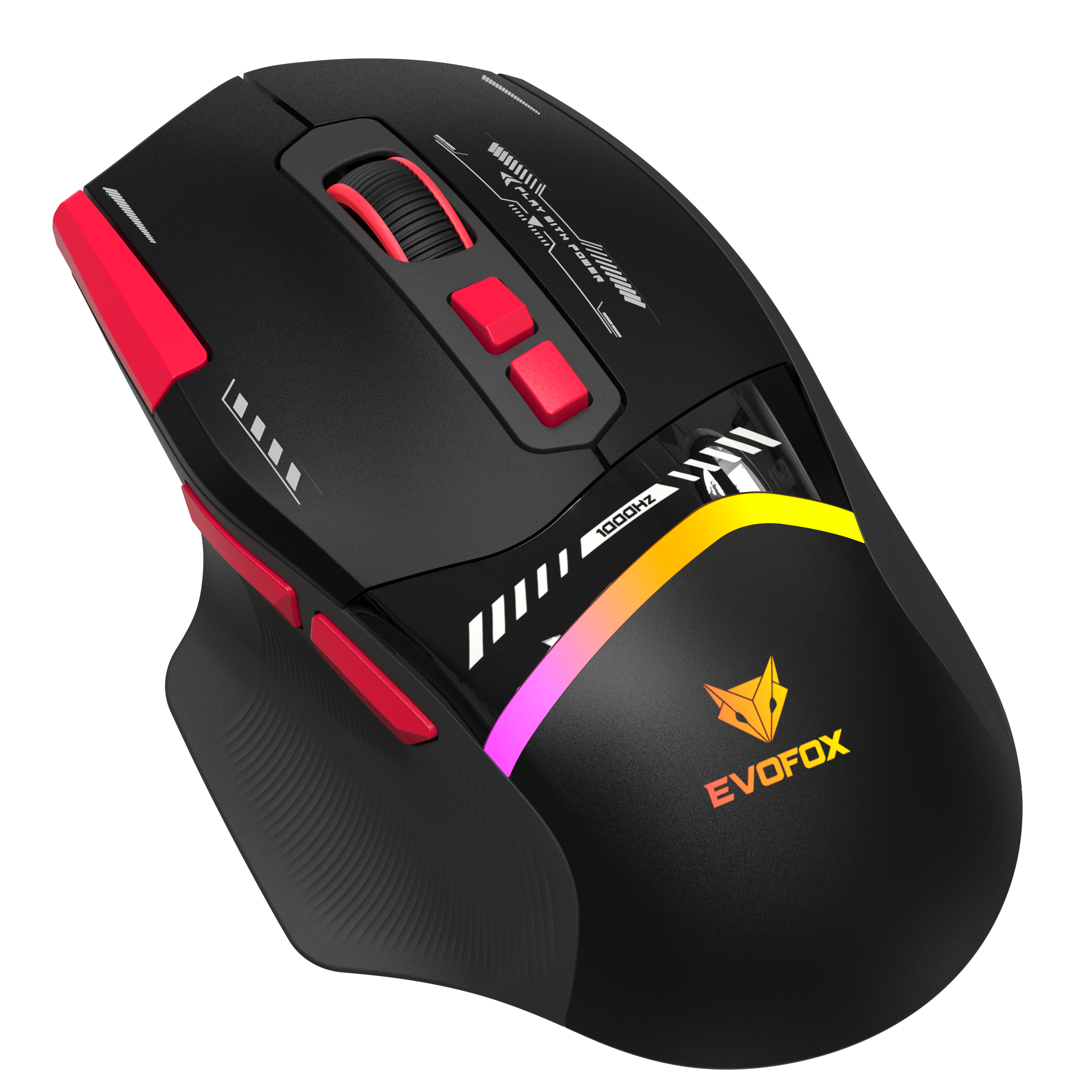 EvoFox Blaze 2 Tri-Mode Programmable Wireless Gaming Mouse