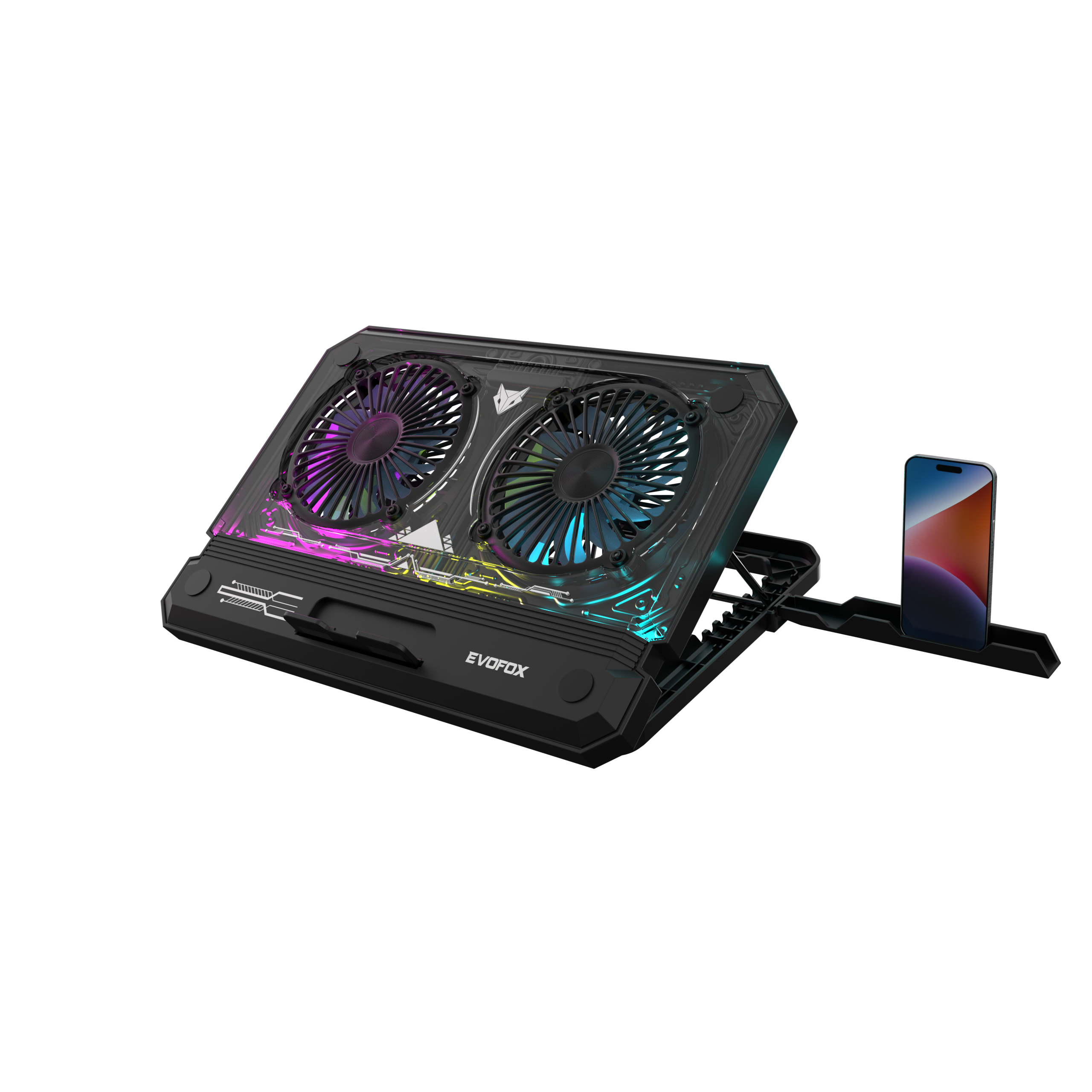 EvoFox Blizzard RGB USB Laptop Cooling pad