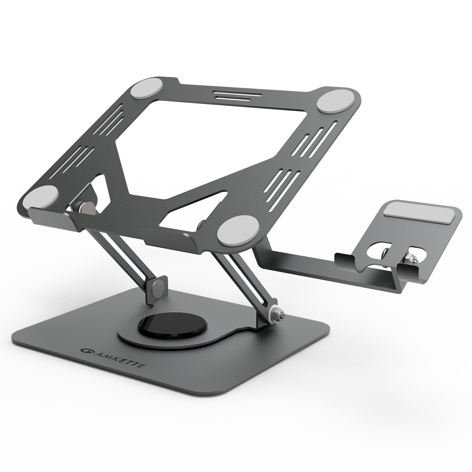 Ergo Hi-Rise 360 V2 Alloy Laptop Stand with Phone Holder