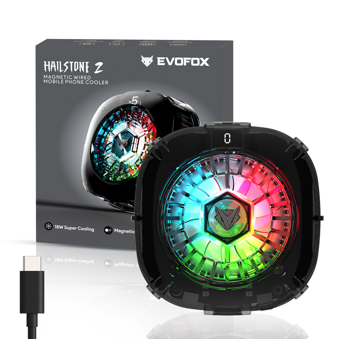 EvoFox Hailstone 2 Mobile Phone Cooler