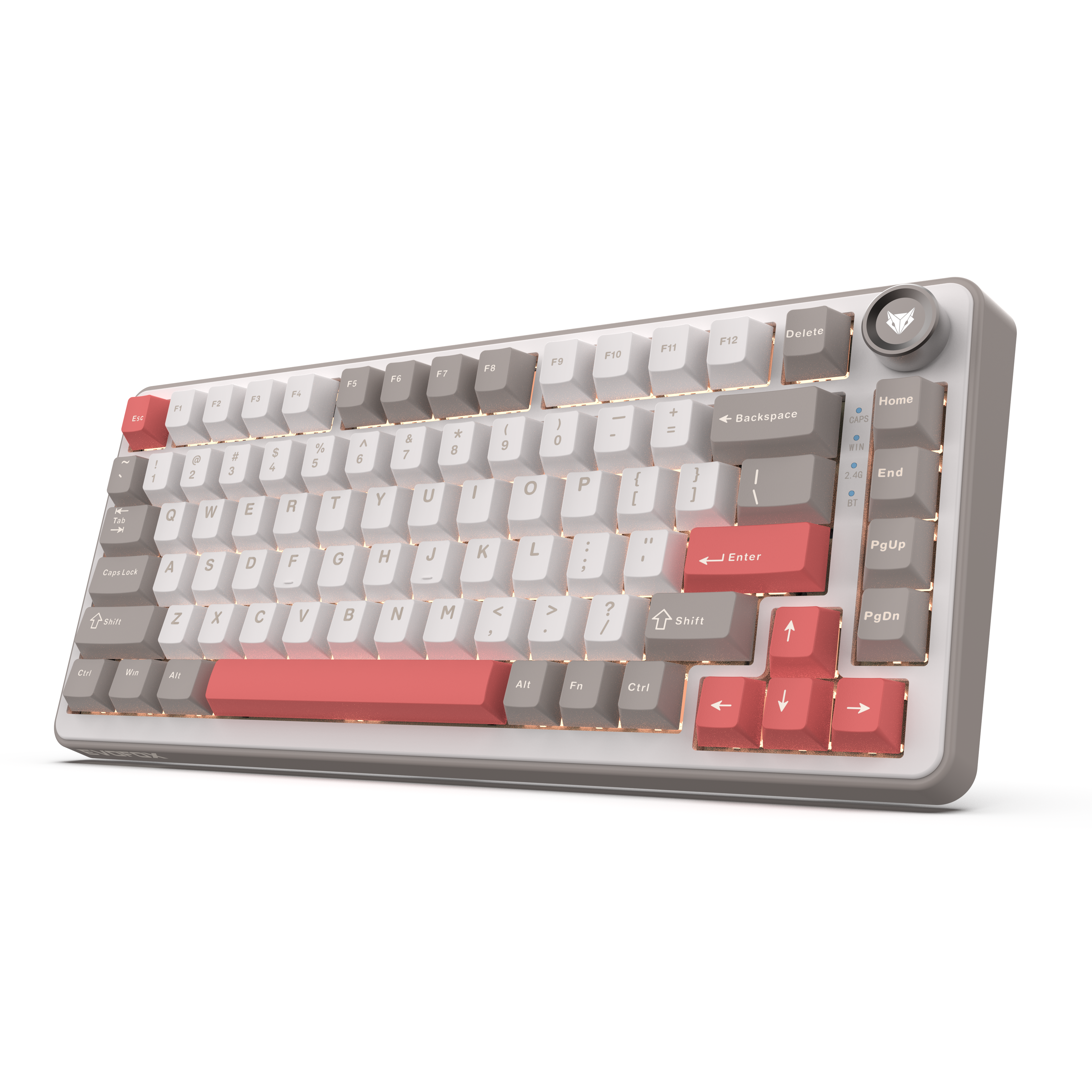 EvoFox Ronin X75 Tri-Mode Wireless Mechanical Keyboard - Image 1