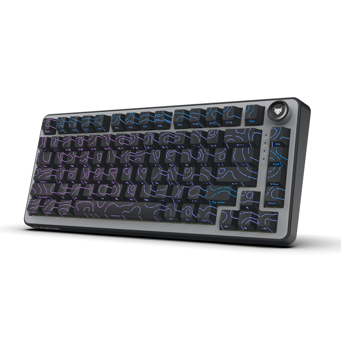 EvoFox Ronin X75 Plus Tri-Mode Wireless Mechanical Gaming Keyboard