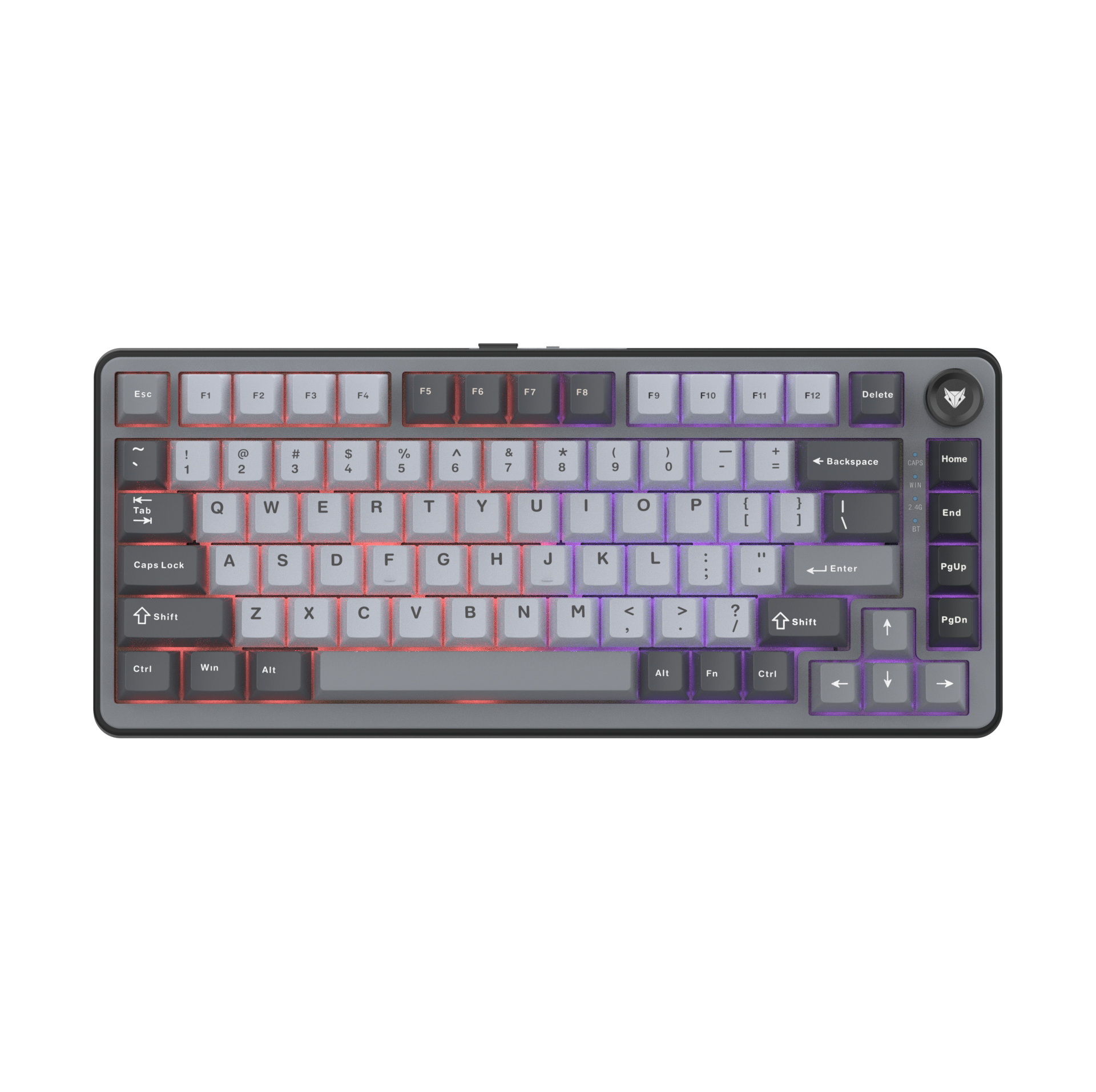 EvoFox Ronin X75 Tri-Mode Wireless Mechanical Gaming Keyboard