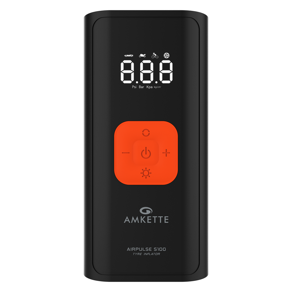 Amkette AirPulse S100 Wired Tyre Inflator