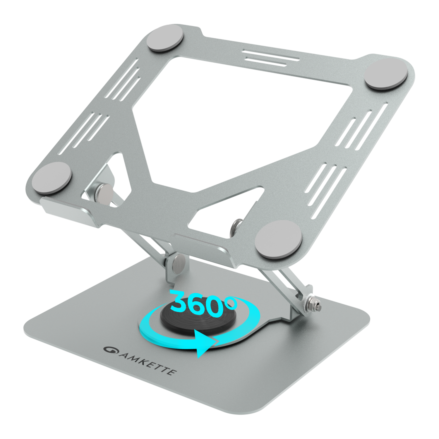 Ergo Hi-Rise 360° Rotatable Metal Laptop Stand