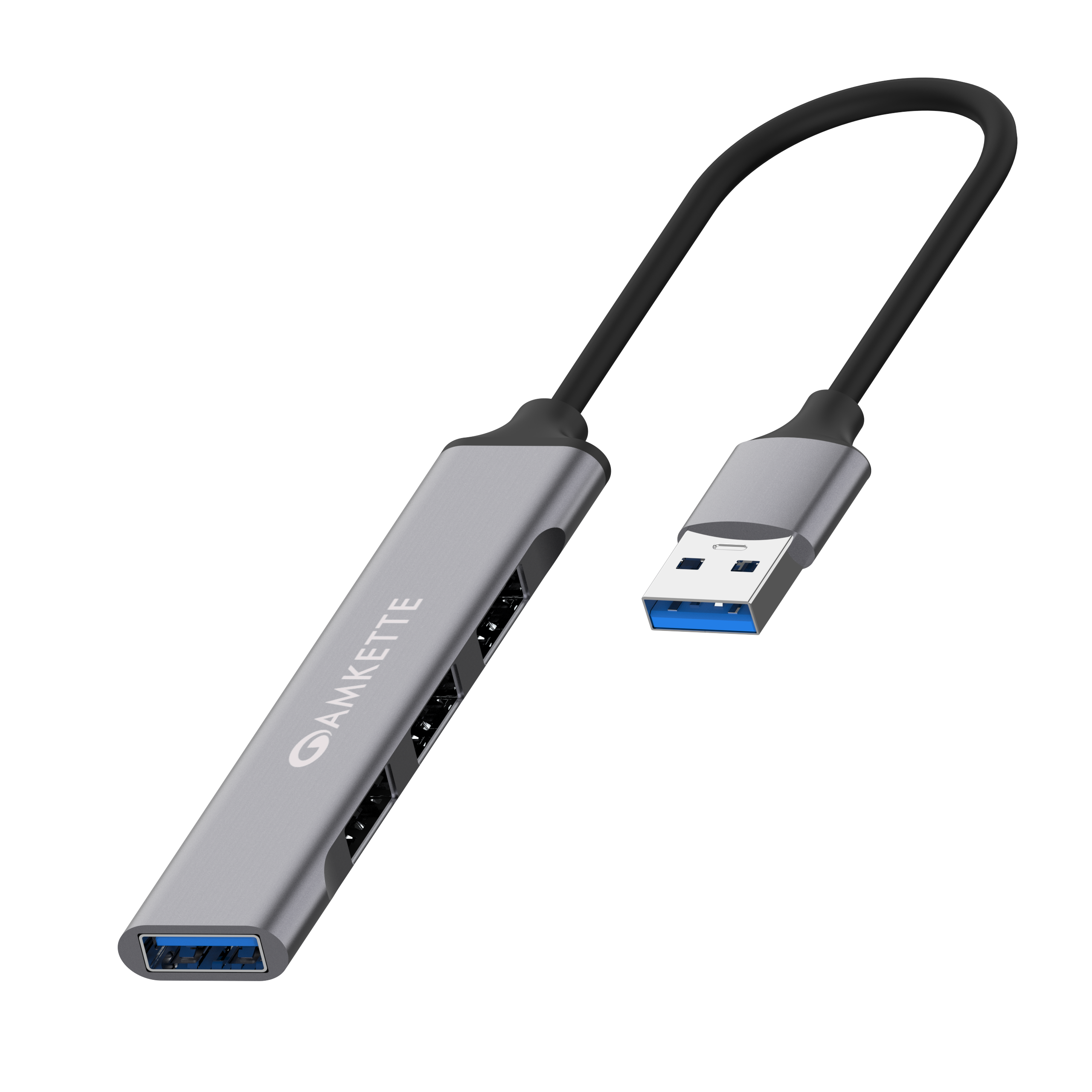 USB A - 4 Port Hybrid USB 3.0 Hub