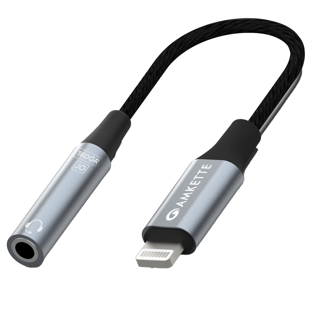 Lightning to 3.5mm Audio Jack Connector