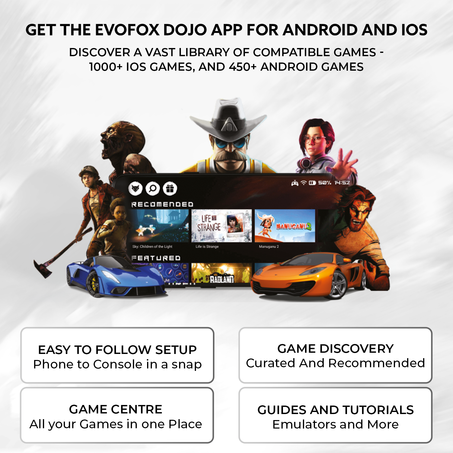 EvoFox Deck Smartphone Gamepad