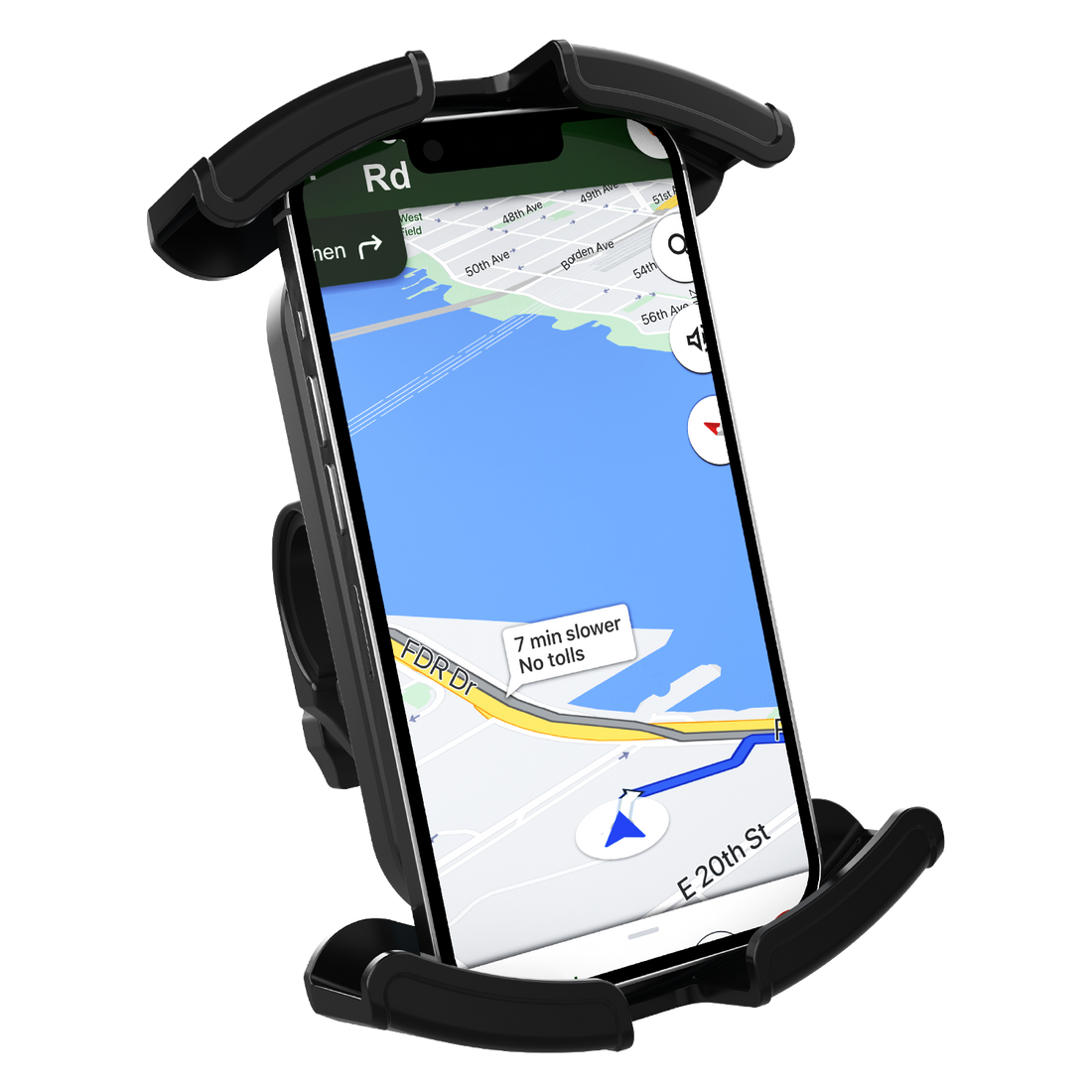 iGrip Secure X2 Bike Phone Holder with Handlebar Mount