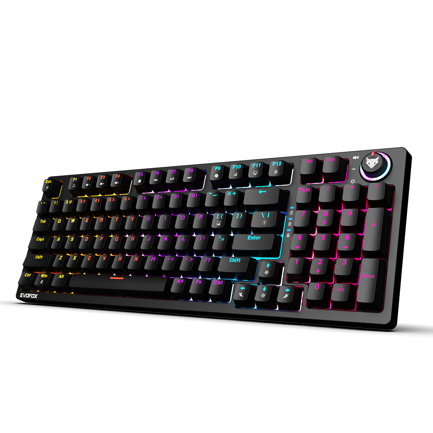EvoFox Katana X2 FS Wired Mechanical Gaming Keyboard (Black)