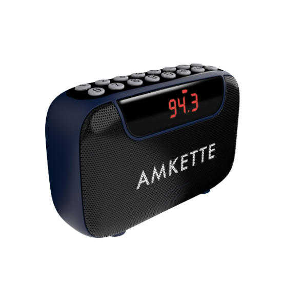 Pocket Blast FM Radio with Bluetooth