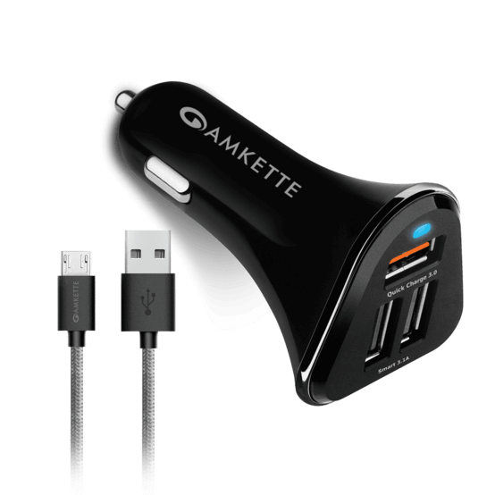 Micro usb online fast car charger