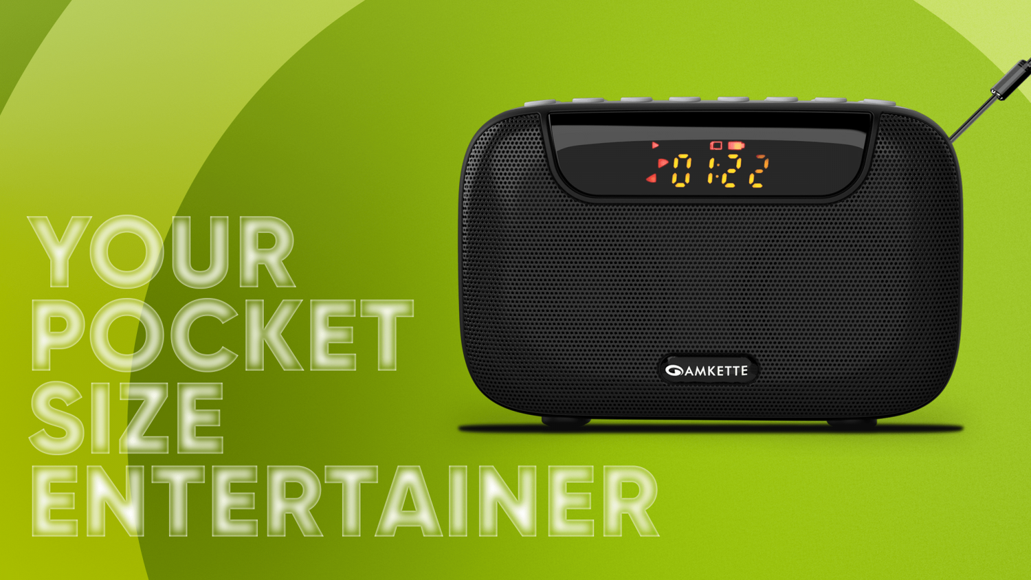 Pocket Blast Bluetooth With FM – Your Pocket Size Entertainer