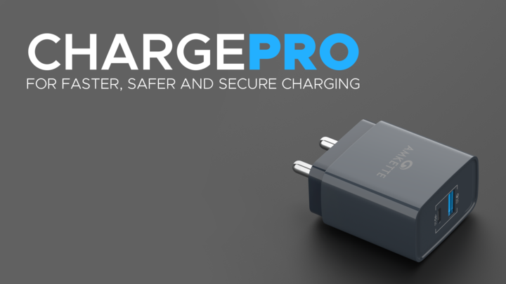 A Charger To Ensure A Safer, Faster And Secure Charging Experience ChargePro 20W Charger