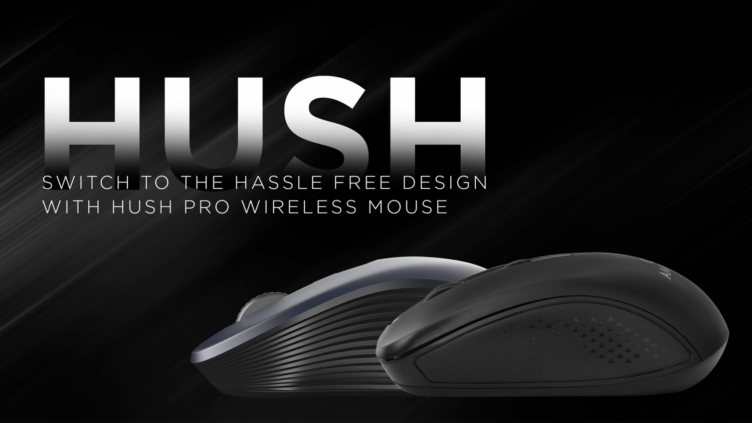 Stay Ahead In This World Of Wireless Tech With The Hush Pro Wireless Mouse