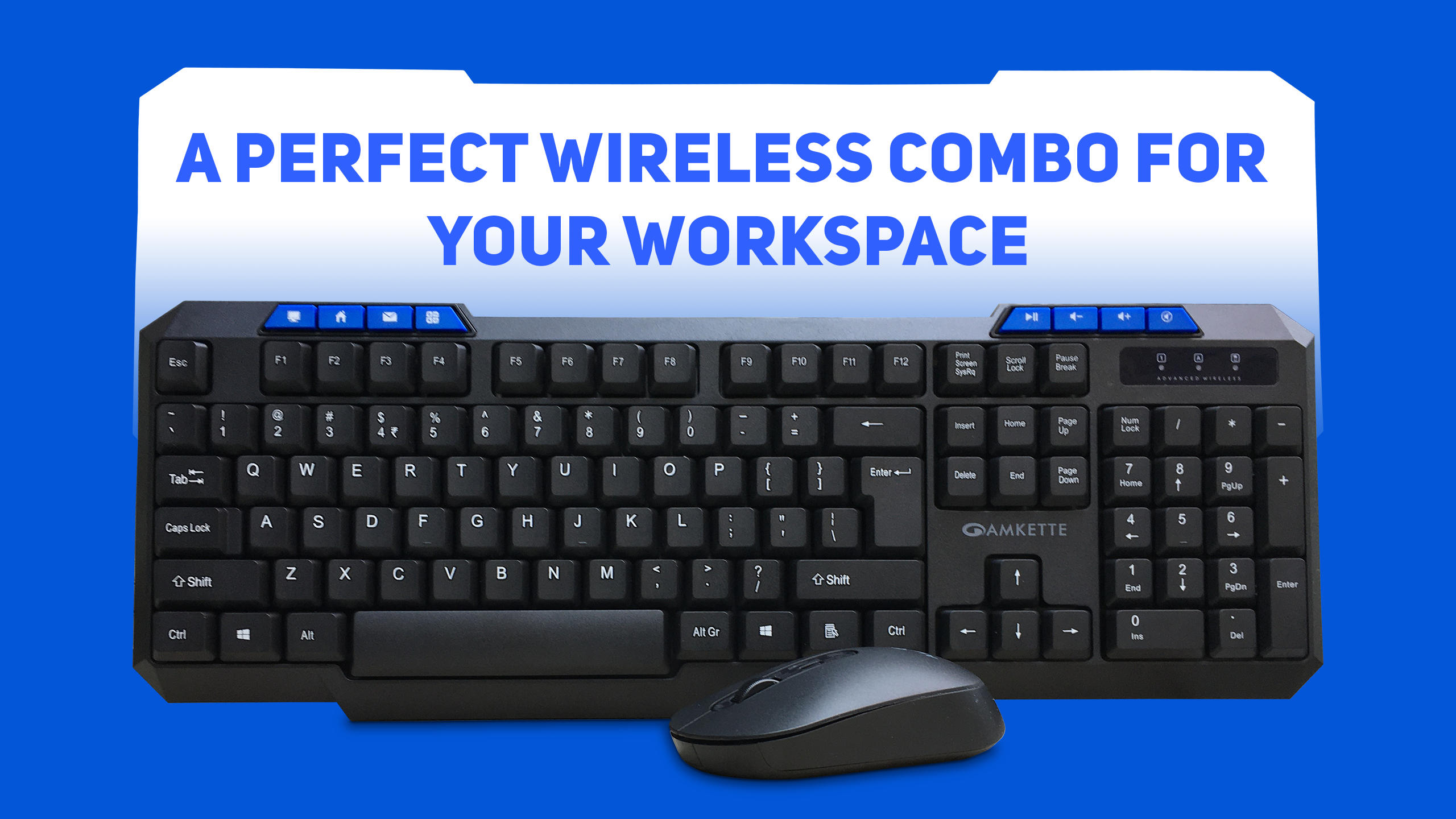 Xcite Wireless Keyboard And Mouse Combo