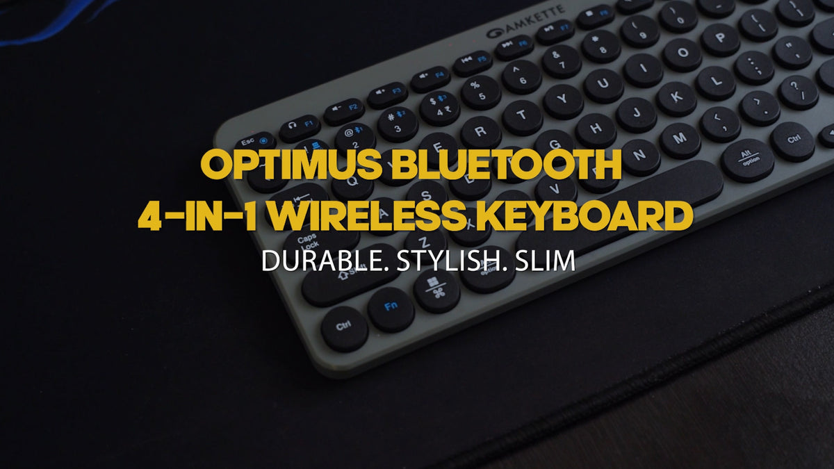 Connect and Create Freely with the Optimus Bluetooth 4 in 1 Wireless K ...