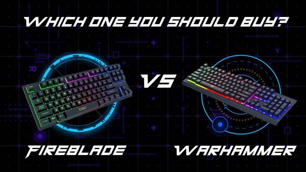 Gaming Keyboards Battle: Fireblade Vs Warhammer