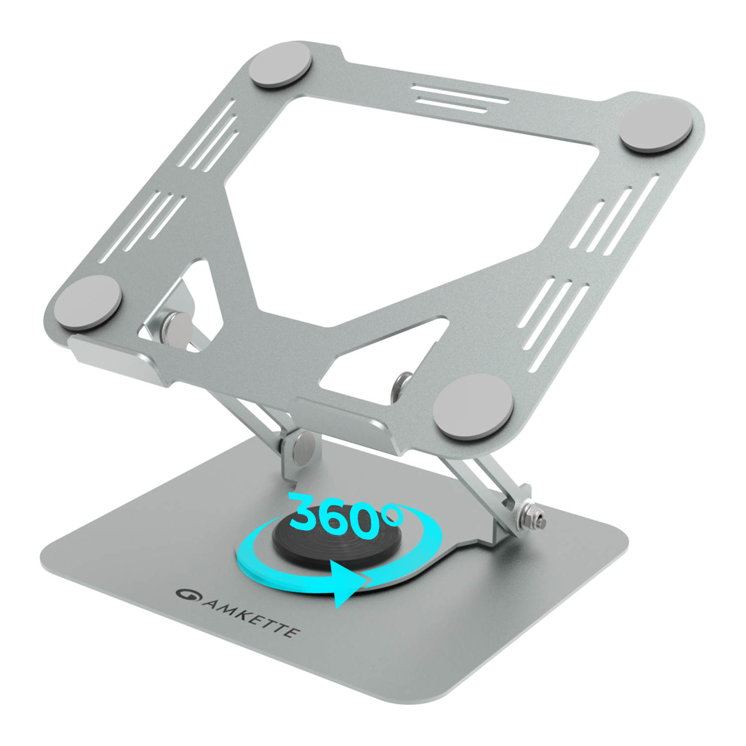 Amkette Ergo Hi-Rise 360 V2 Alloy Laptop Stand