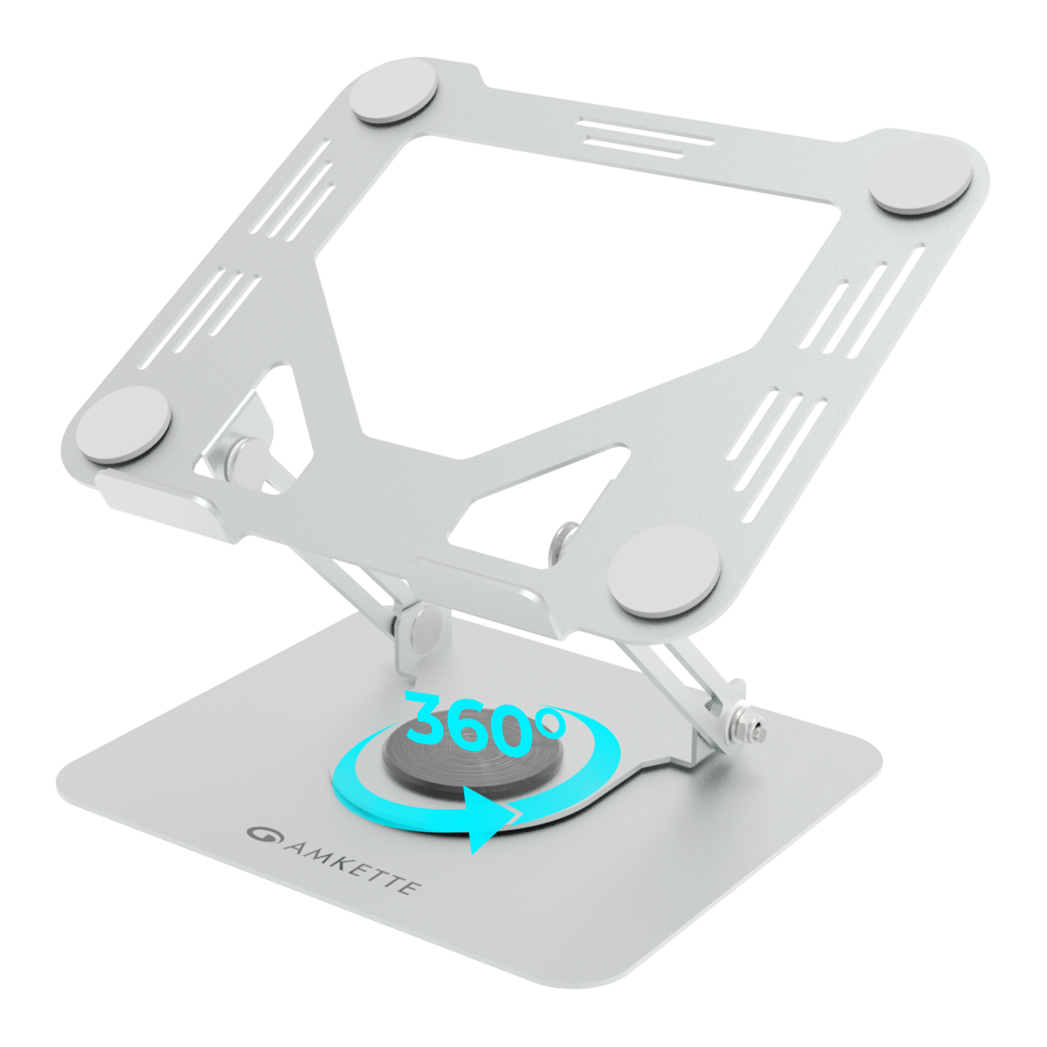 Amkette Ergo Hi-Rise 360 V2 Alloy Laptop Stand