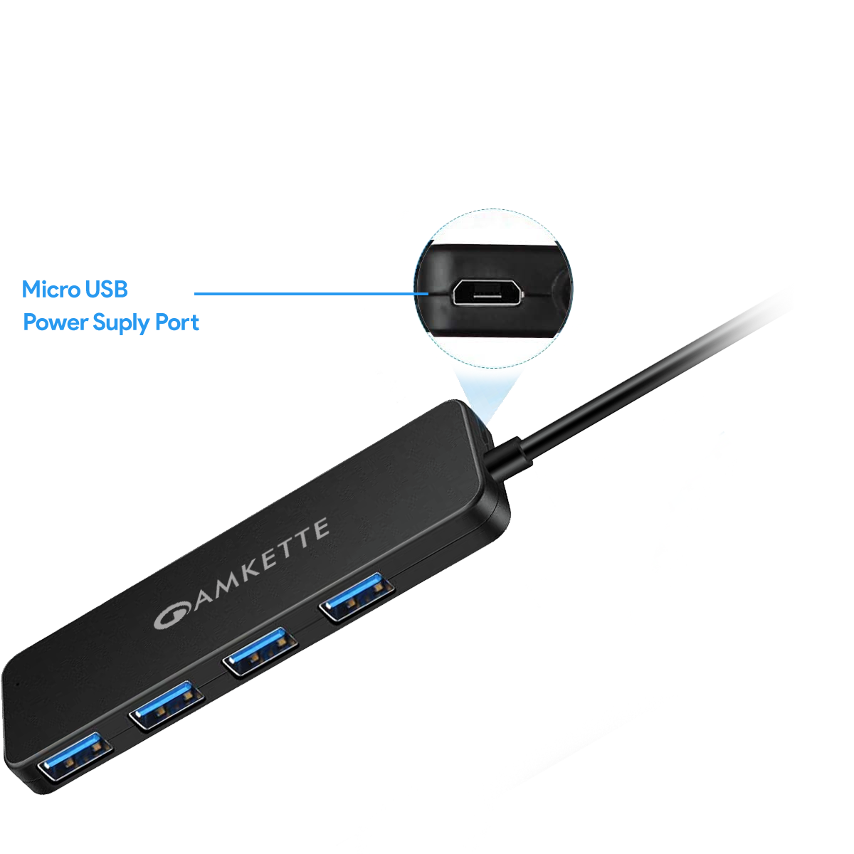 MultiPort USB 3.0 - 4 Ports