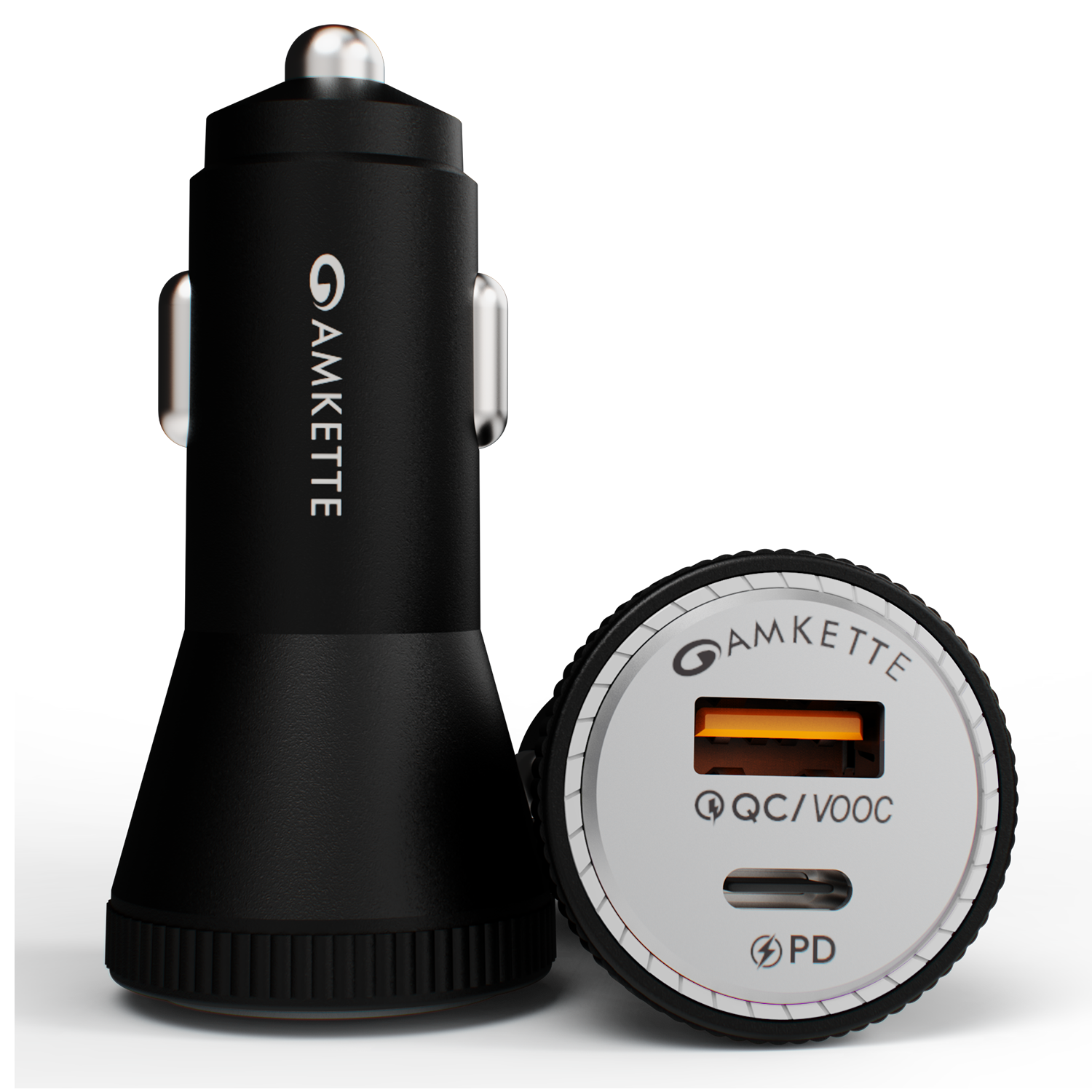 81W Dual Port Fast Charger with PD & QC Support