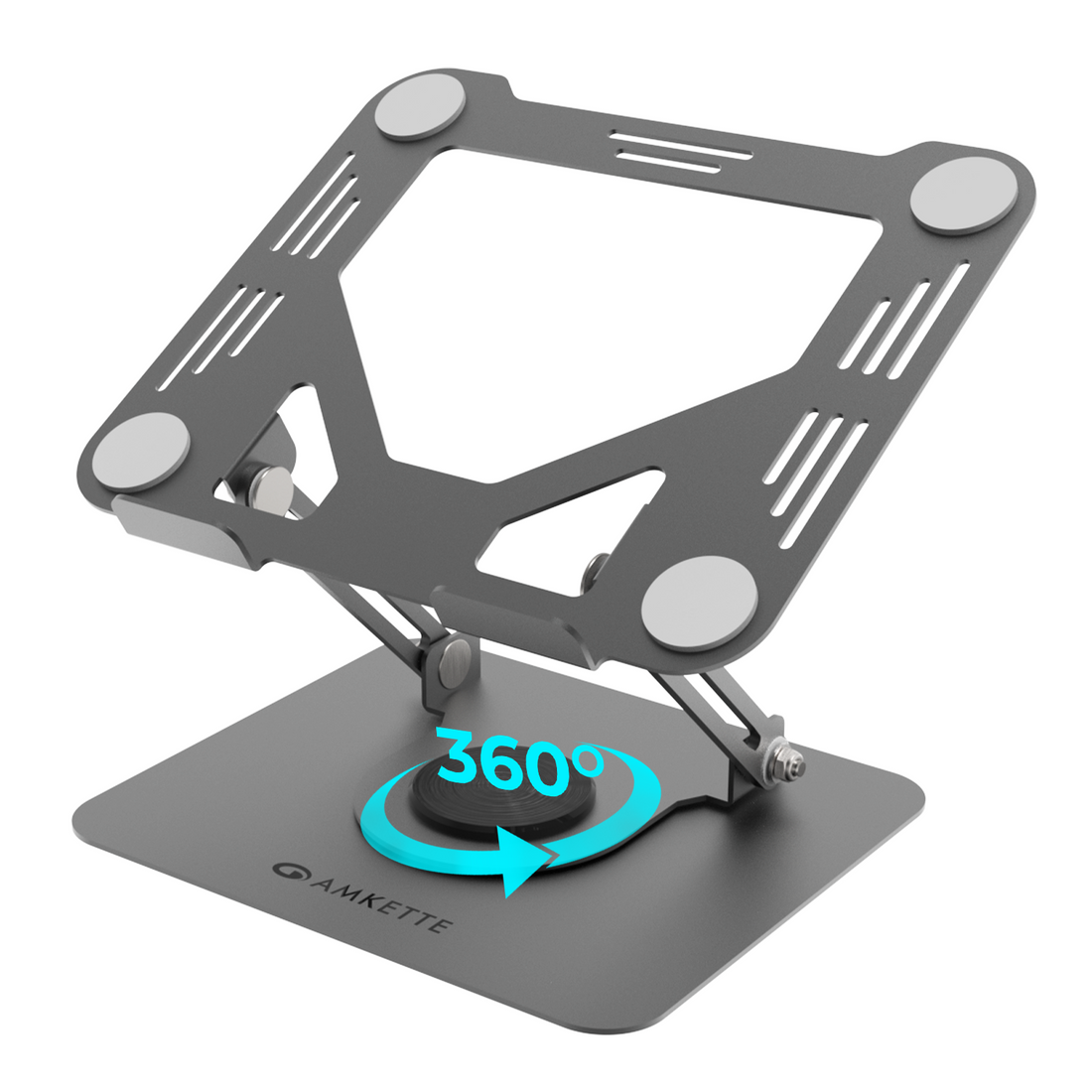 Ergo Hi-Rise 360° Rotatable Metal Laptop Stand