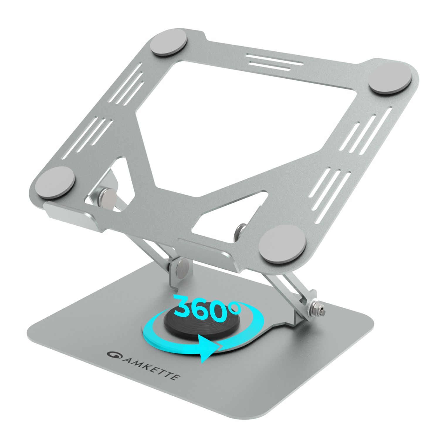 Ergo Hi-Rise 360° Rotatable Metal Laptop Stand