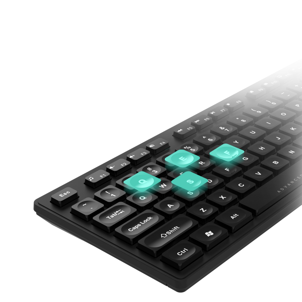 Primus Neo Wireless Keyboard and Mouse Combo Amkette