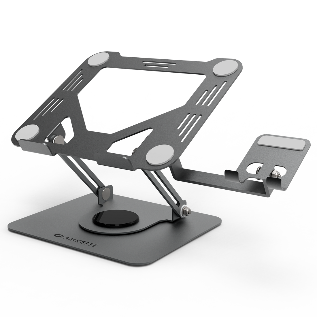 Ergo Hi-Rise 360 V2 Alloy Laptop Stand with Phone Holder