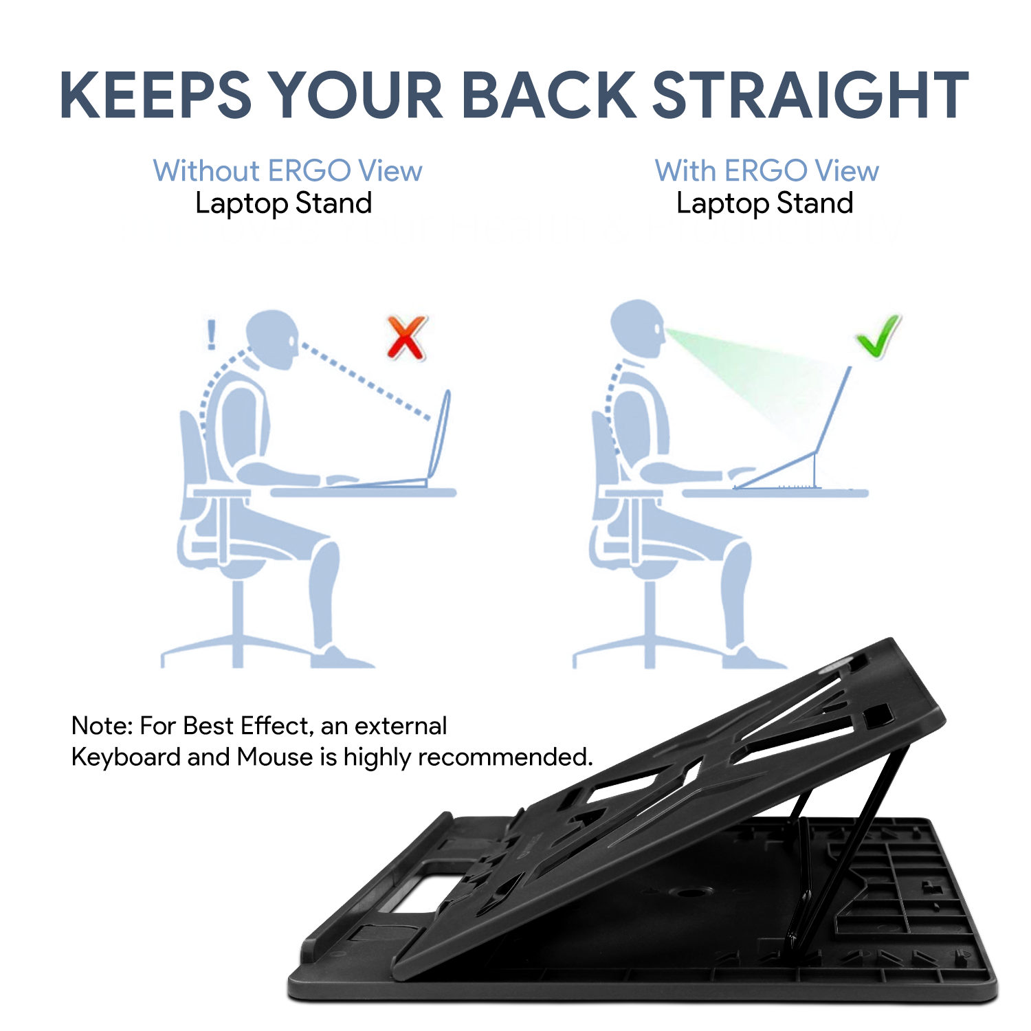 Bauhütte designs ergonomically comfortable laptop cushion stand