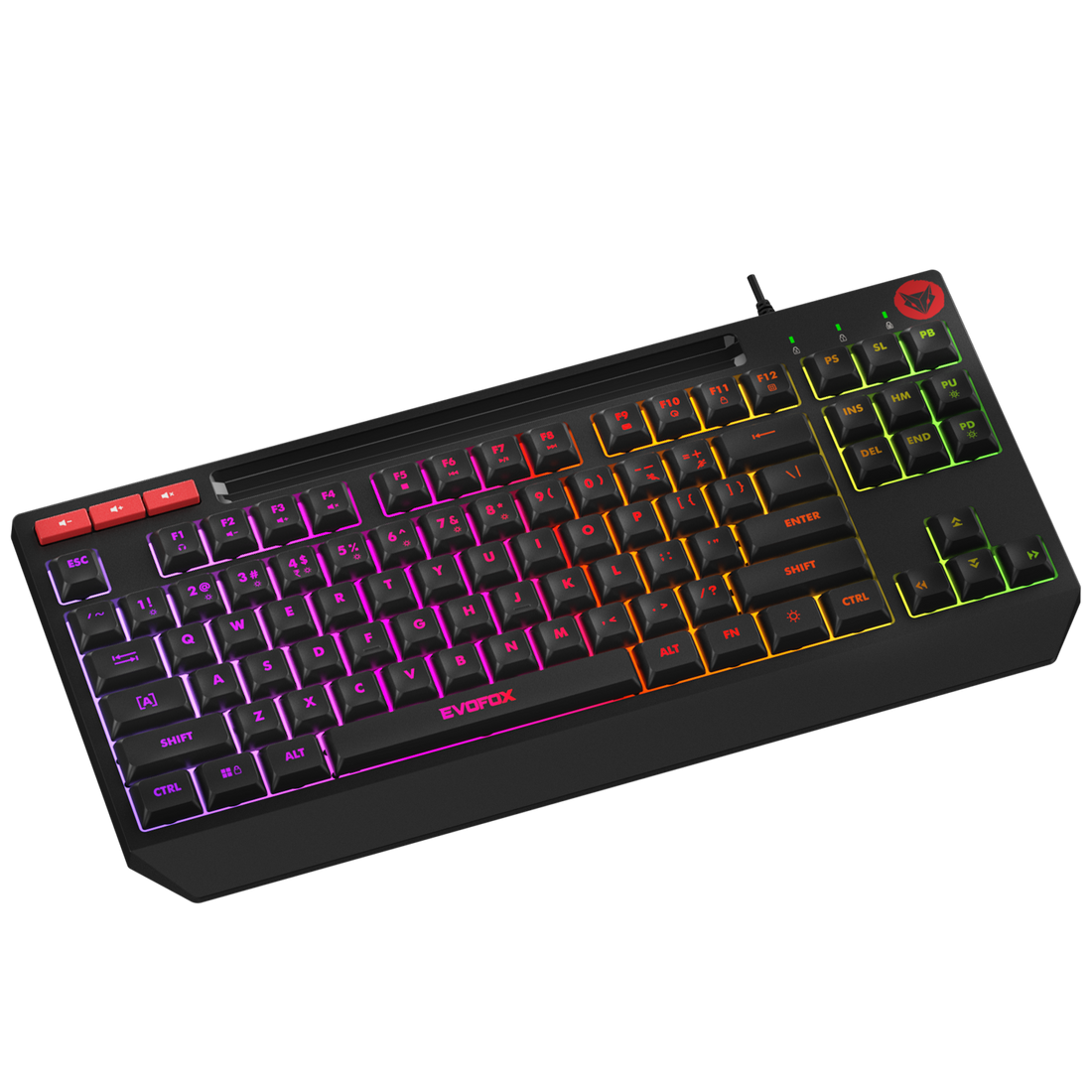 EvoFox Deathray TKL RGB Gaming Keyboard