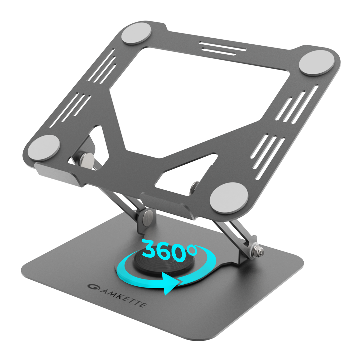 Ergo Hi-Rise 360° Rotatable Metal Laptop Stand