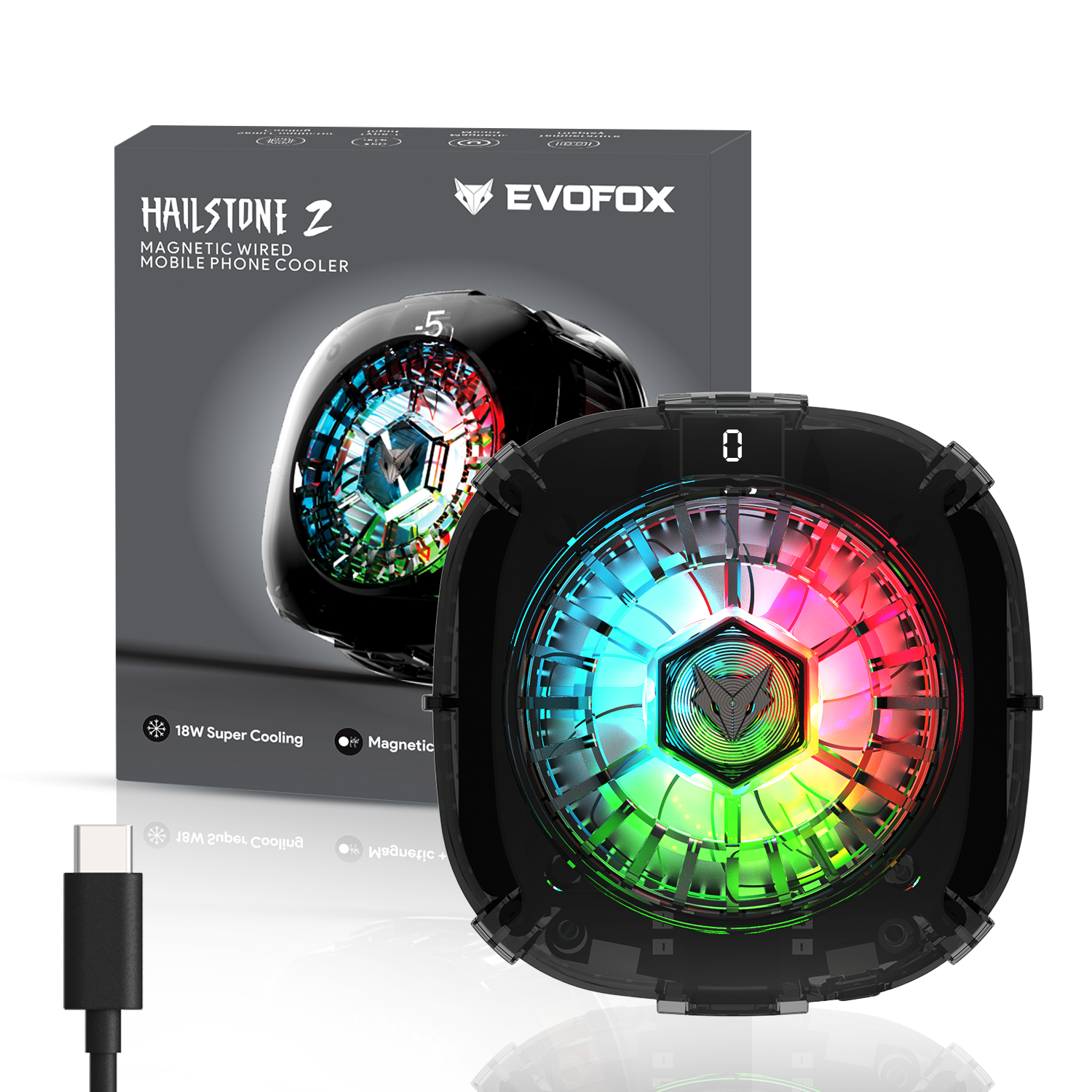 EvoFox Hailstone 2 Mobile Phone Cooler