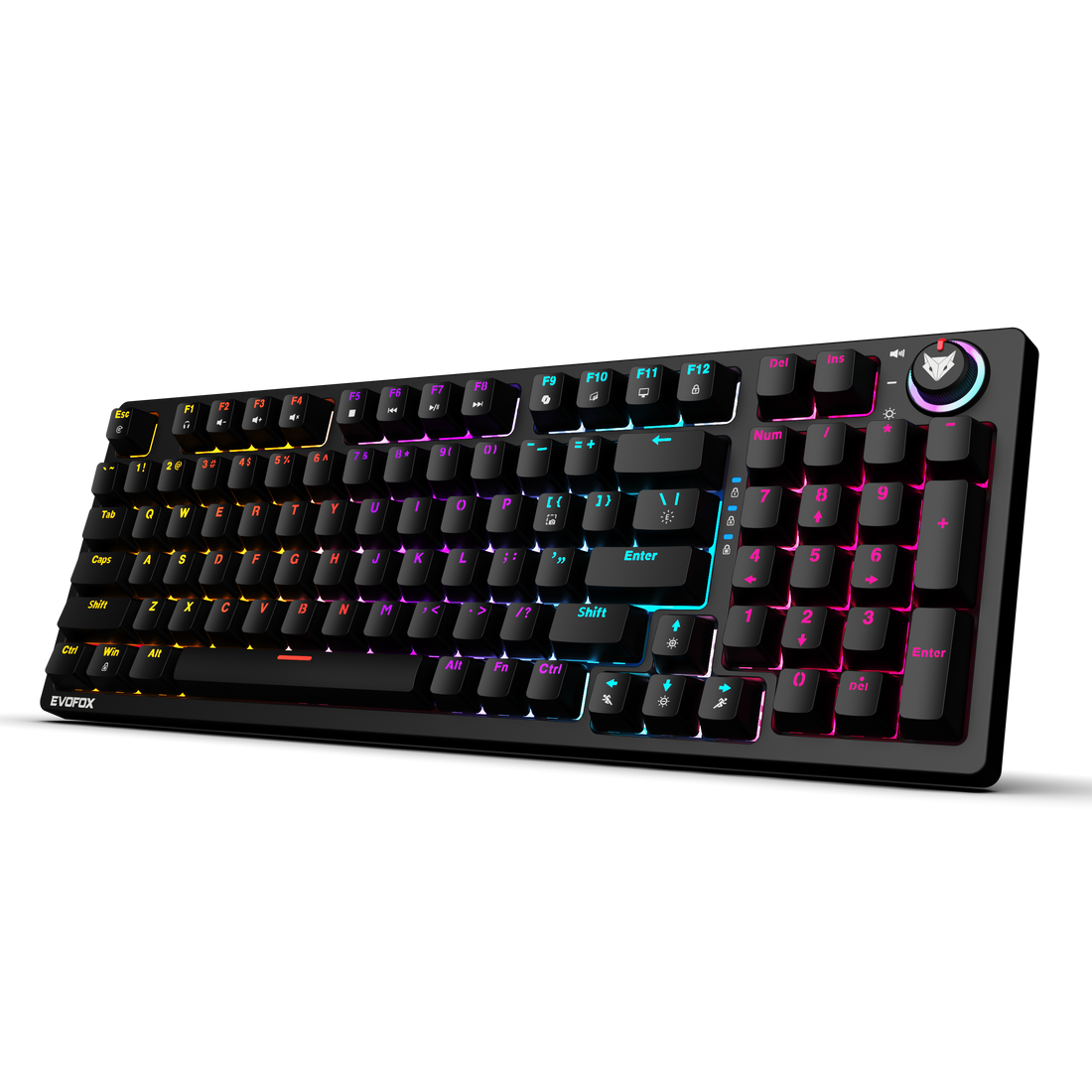 EvoFox Katana X2 FS Wired Mechanical Gaming Keyboard (Black)