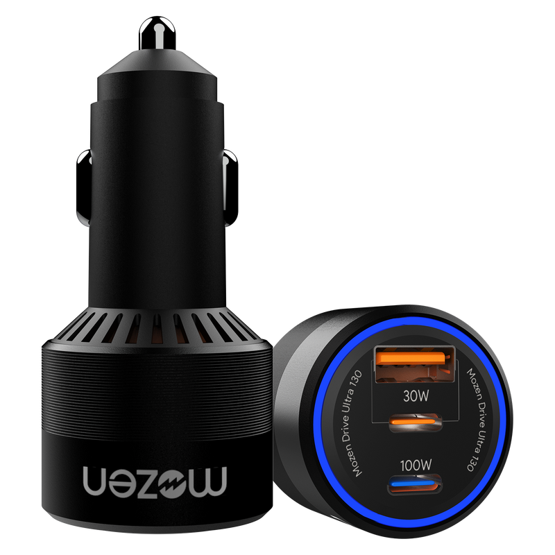Car Chargers Power. Speed. Safety. Anywhere. Mozen 130W with PD & QC ₹1,299.00 43% Off ₹2,299.00 Add to Cart