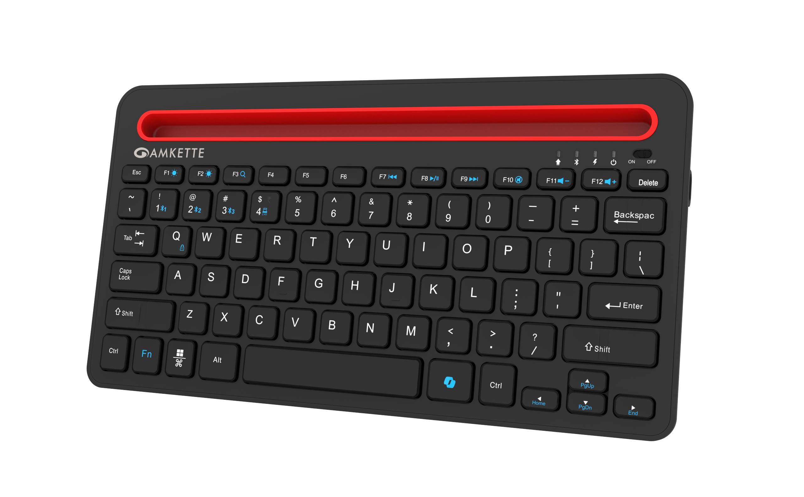 Amkette Optimus Pro Bluetooth 4 In 1 Keyboard