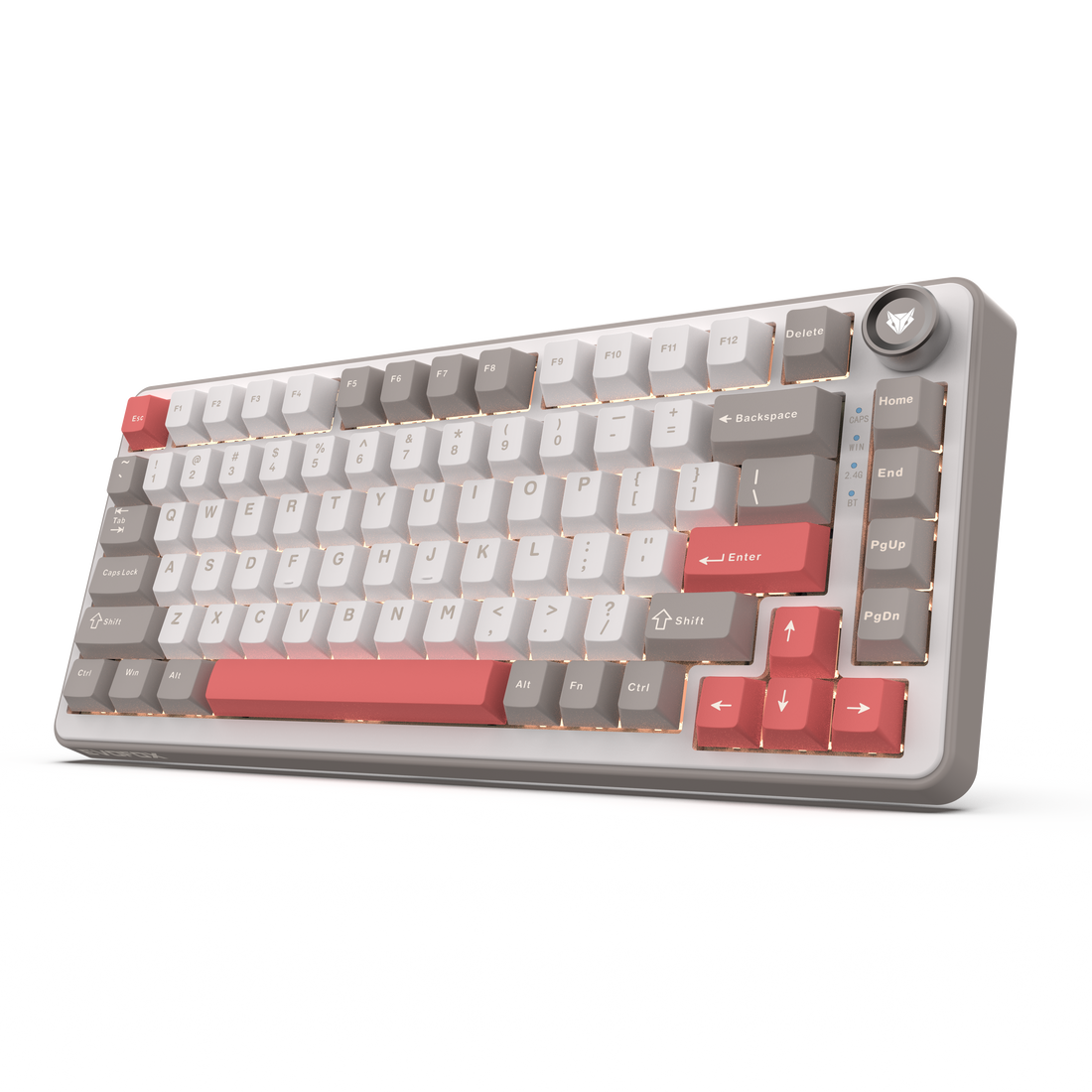 EvoFox Ronin X75 Tri-Mode Wireless Mechanical Gaming Keyboard