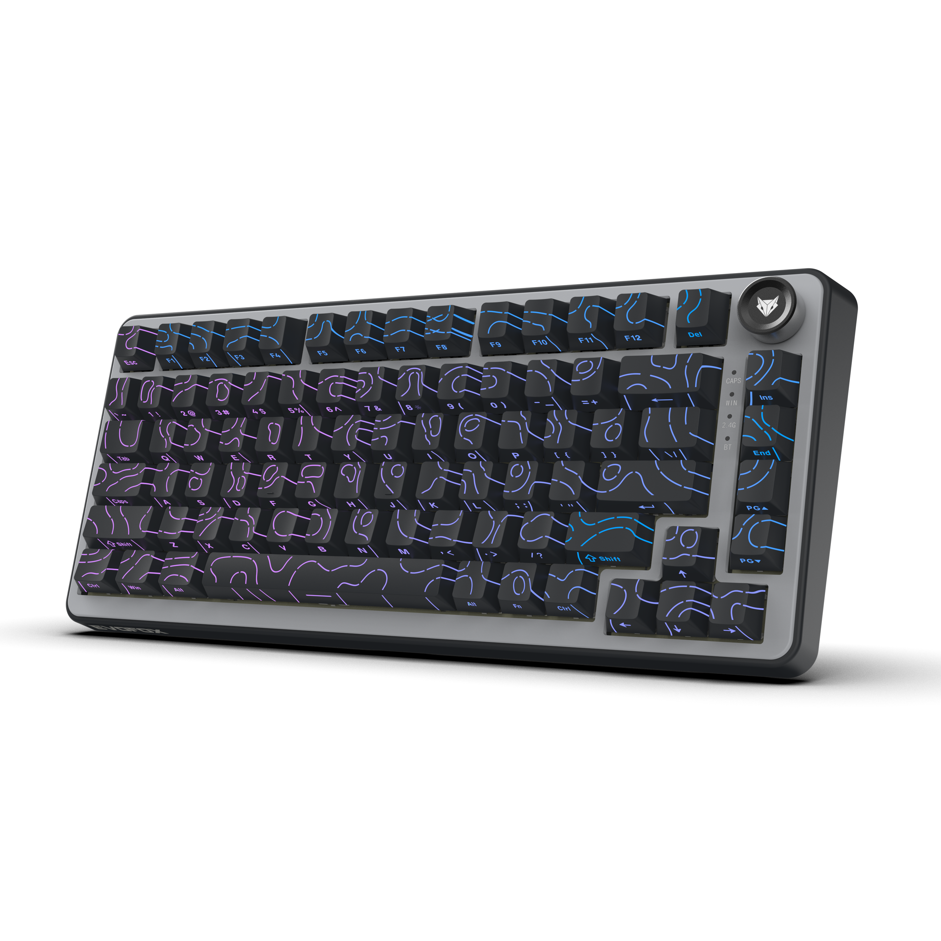 EvoFox Ronin X75 Plus Tri-Mode Wireless Mechanical Gaming Keyboard