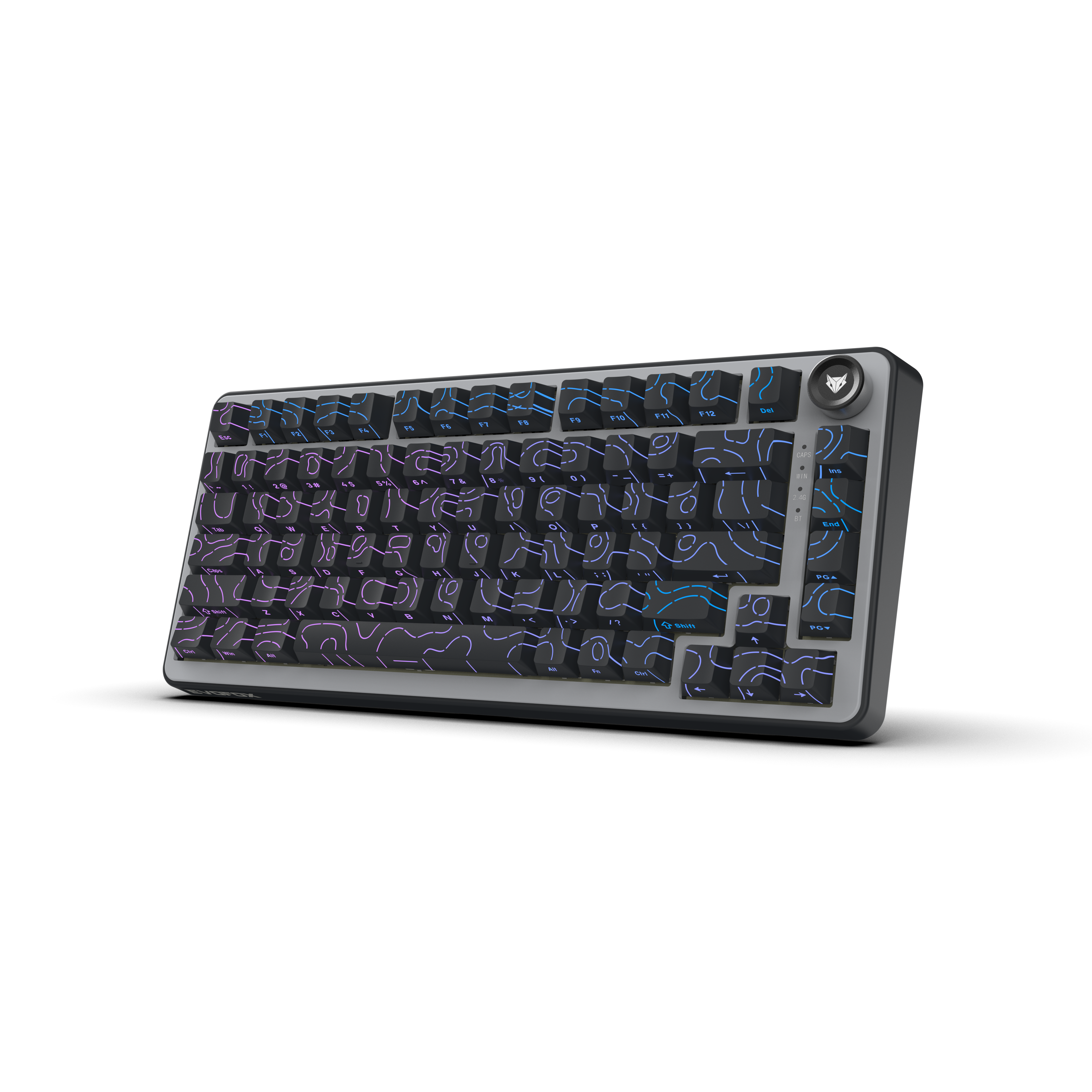 EvoFox Ronin X75 Plus Tri-Mode Wireless Mechanical Gaming Keyboard