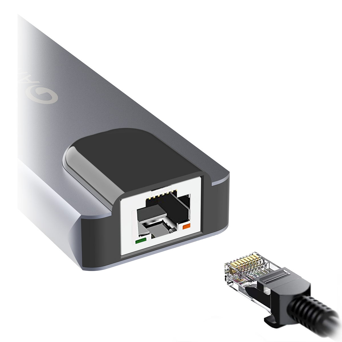 Type C 6 in 1 USB Hub Amkette