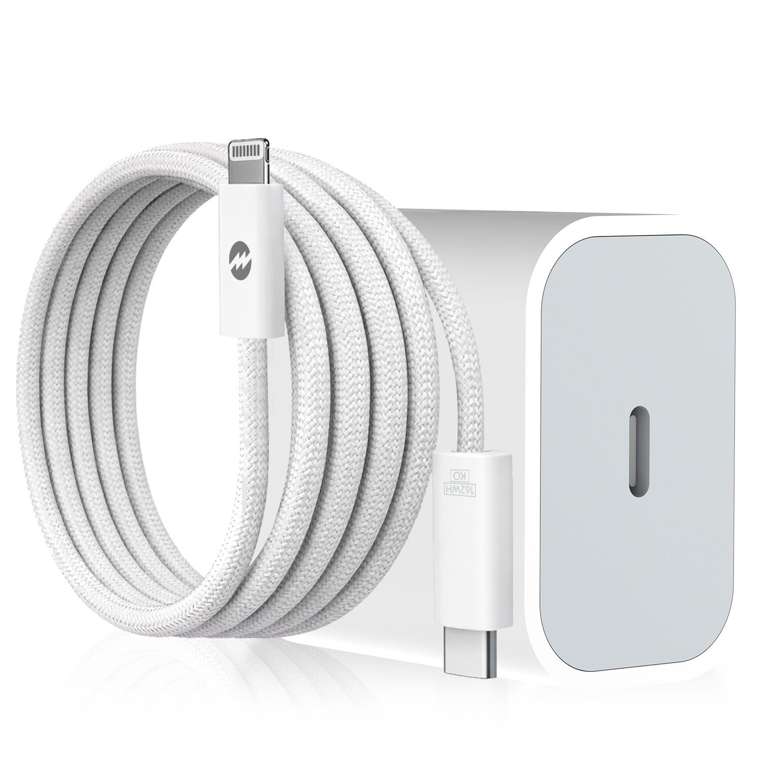 Mozen Boost 20W iPhone Charger with USB-C to Lightning Cable
