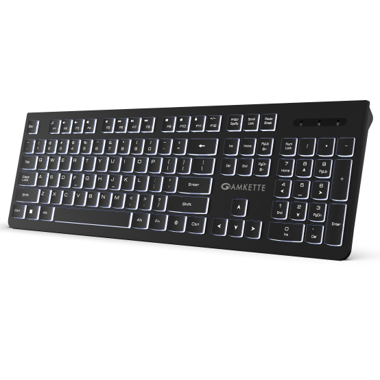 Wi-Key Backlit Wired USB Keyboard