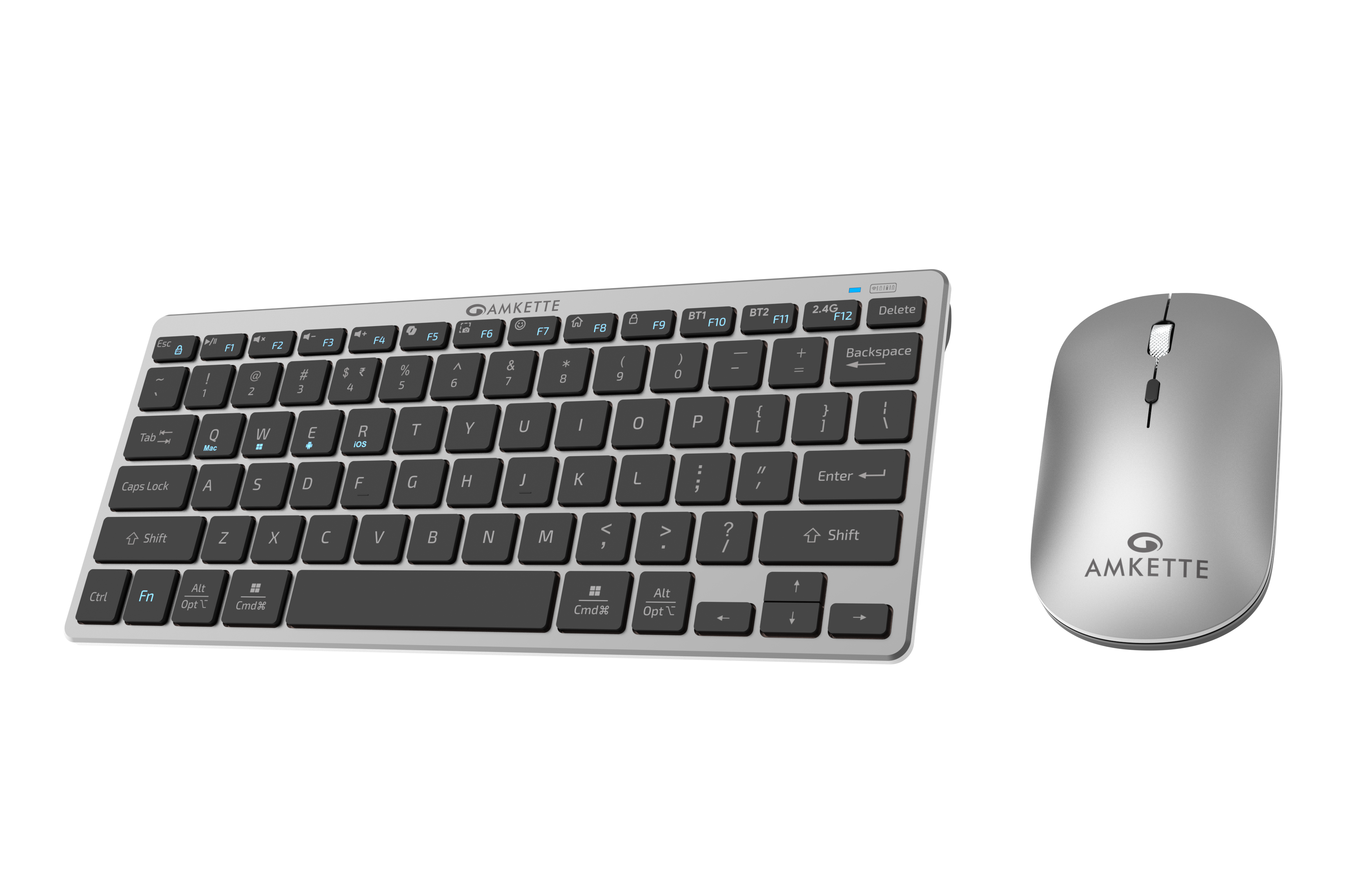 Wi-Key Mini 2 Multi Device Wireless Keyboard and Mouse